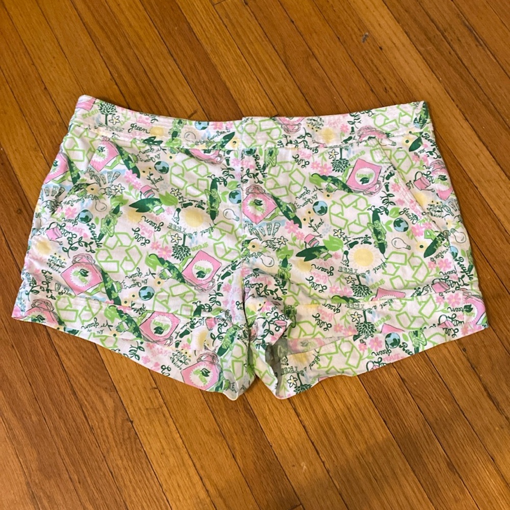 Lilly Pulitzer Orginals The Green Queen Shorts